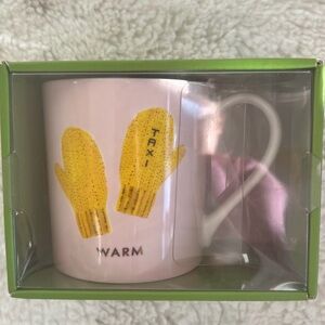 NWT Kate Spade Things We Love Warm  Mug with 10oz